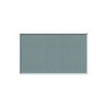 Ghent Ghent 96"W x 48"H Vinyl Bulletin Board - Aluminum Frame - Stone AV48-199